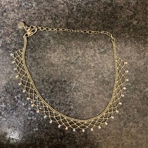 Gold Costume Necklace Choker